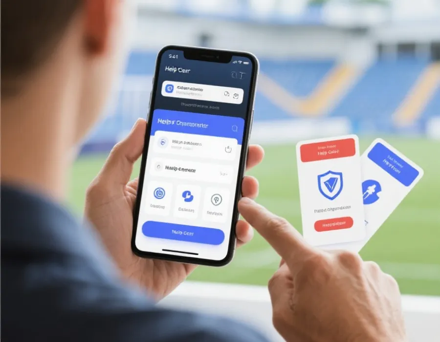 访问帮助示意图